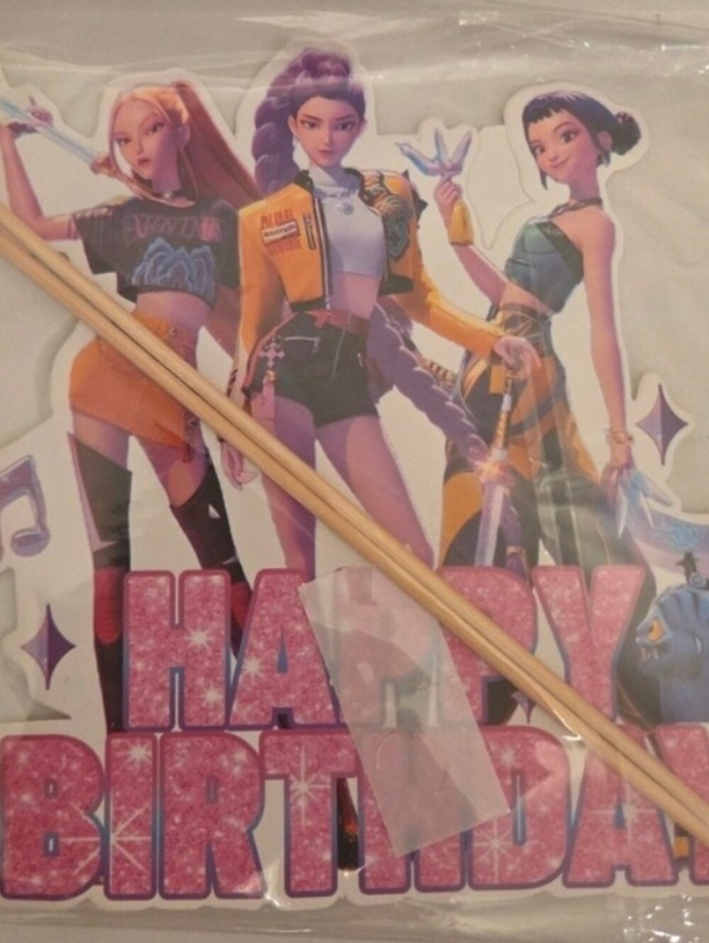 K-pop Demon Hunters Birthday Party Set